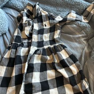 Girls size 5 polo dress